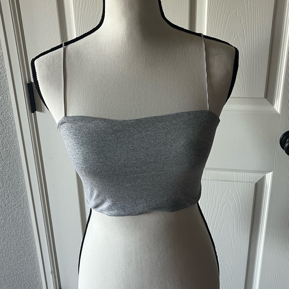 SHEIN Gray Camisole Top